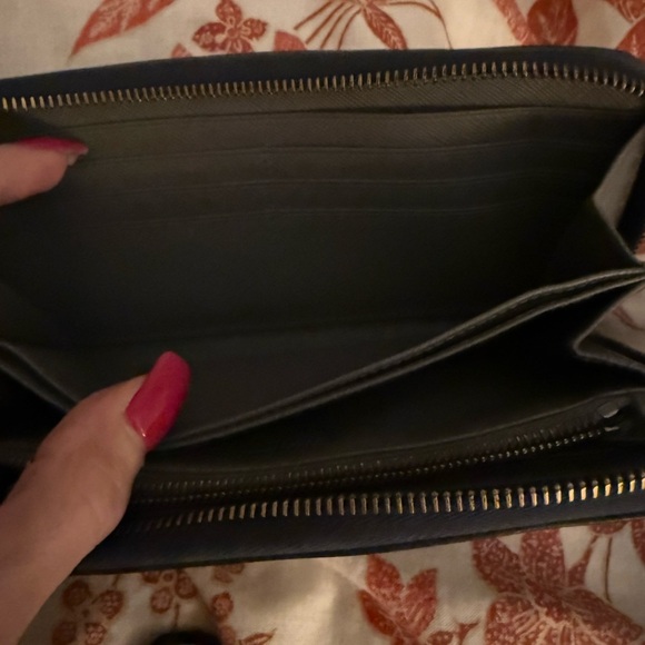 Prada Midnight Blue Leather Wallet - Picture 11 of 15